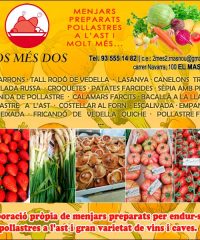 Masnou Pollastres Ast Menjars Preparats DosMésDos: