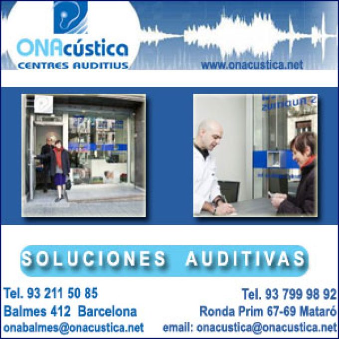 Onacústica Audífonos Mataró Barcelona