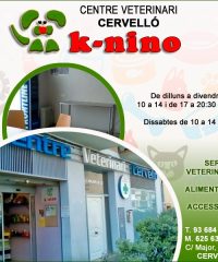 Cervelló Centre Veterinari Knino