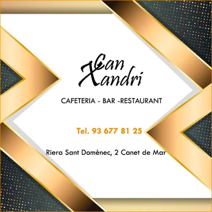 Canet Cafeteria Restaurant Can Xandri