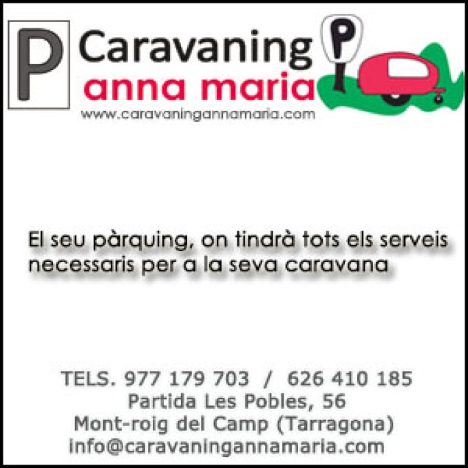 Pàrking Caravanes  Mont-roig AnnaMaria