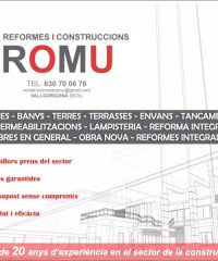 Vallgorguina Reformes Integrals Construccions Romu