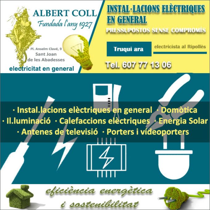 Electricitat Antenes Sant Joan Abadesses AlbertColl