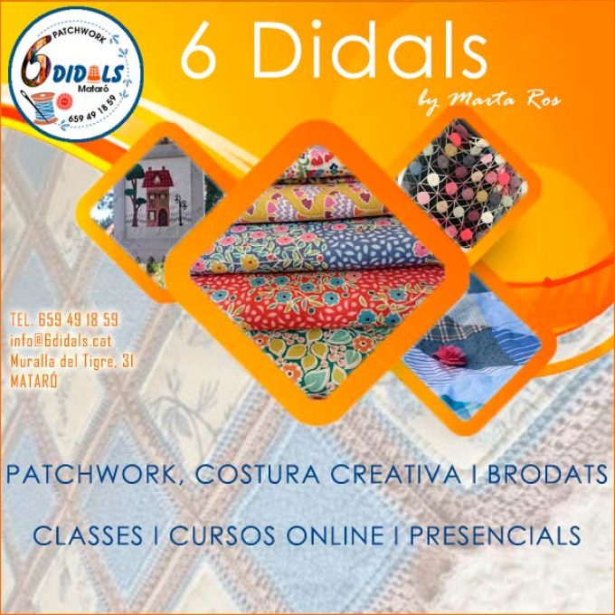 Mataró Classes Patchwork Costura Creativa 6Didals