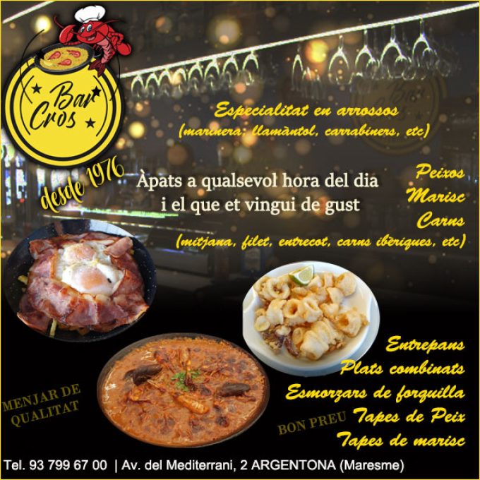 Argentona Tapes Restaurant Bar Cros