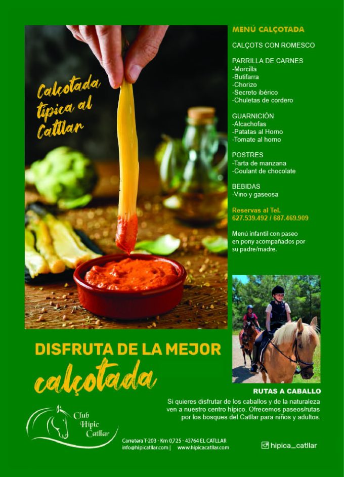 hipica catllar calçotades