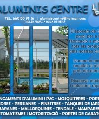 Roda  Berà Alumini Pvc Aluminis Centre