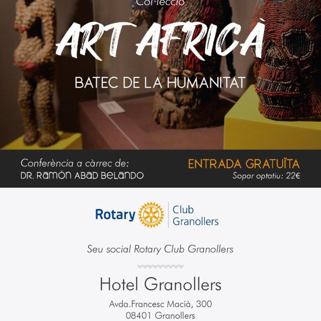 Granollers Conferència Exposició Art Africà: