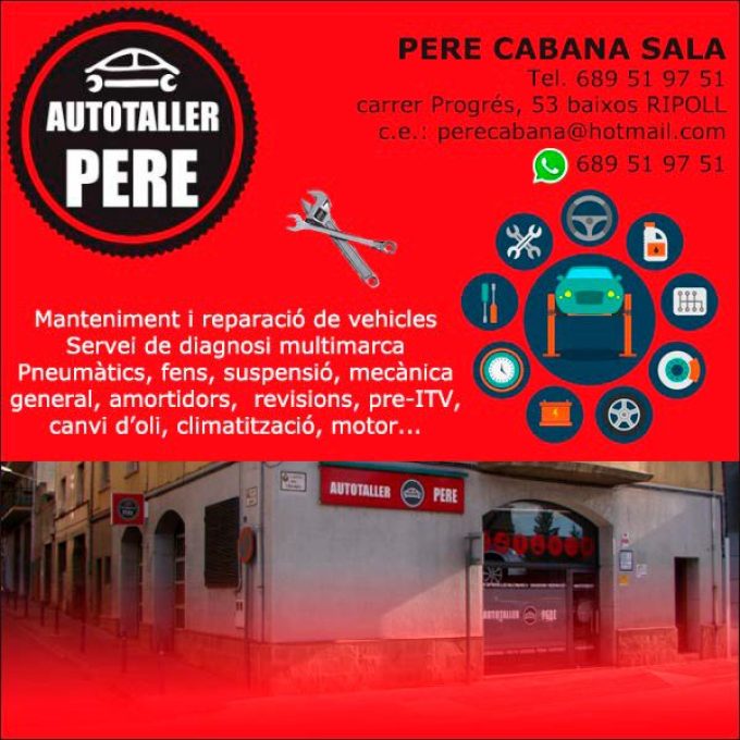 Mecànic Ripoll Autotaller Pere