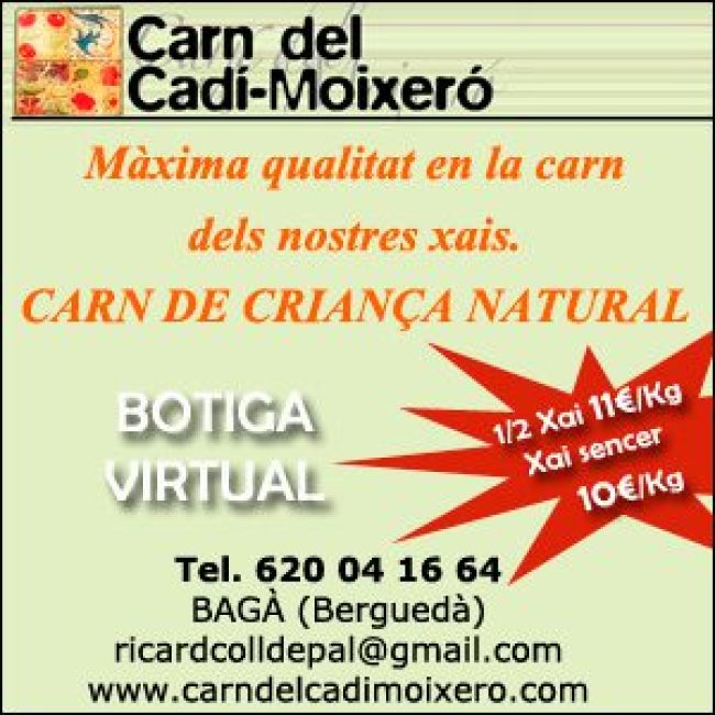 Carn Cadí Moixeró