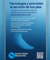 Centre Salut Sesrovires Podologia i Analítiques