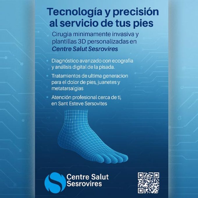 Centre Salut Sesrovires Podologia i Analítiques