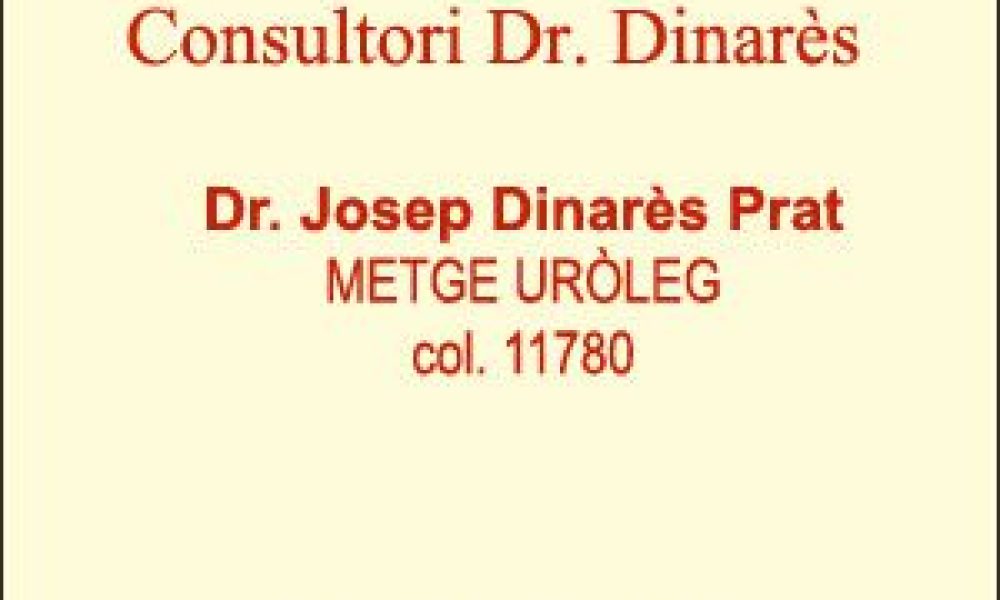Consultori Dinarès Urologia Vic centre medic