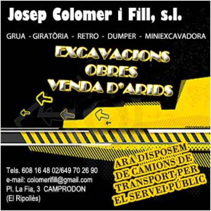 Colomer i Fill Excavacions Camprodon