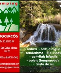 Càmping Puigcercós Borredà