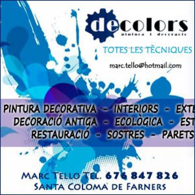 Decolors Pintors Santa Coloma Farners