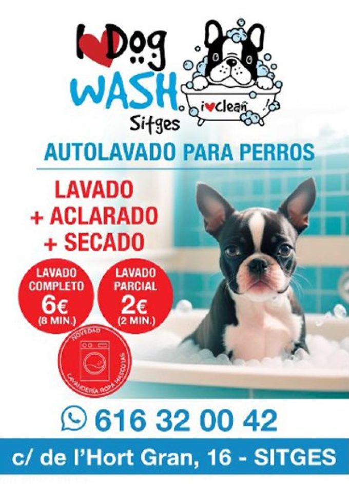 Sitges Autorentat Gossos I love Dog Wash