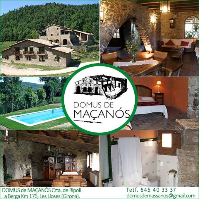 Berguedà Allotjament Casa Rural Domus Maçanós