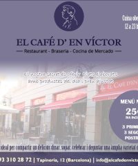 Restaurant Cafè Víctor Barcelona Barri Gòtic