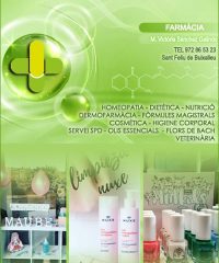 Sant Feliu Buixalleu Farmàcia MVictoria Sanchez