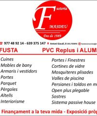 Fusteria Alumini Deltebre Masdeu