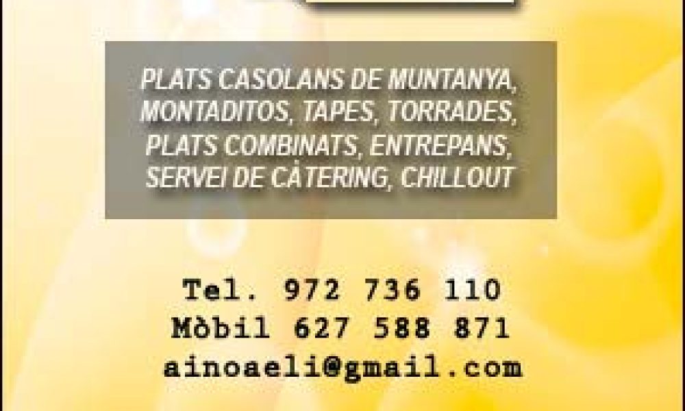 Restaurant la Cantina de Planoles bar restaurant a planoles