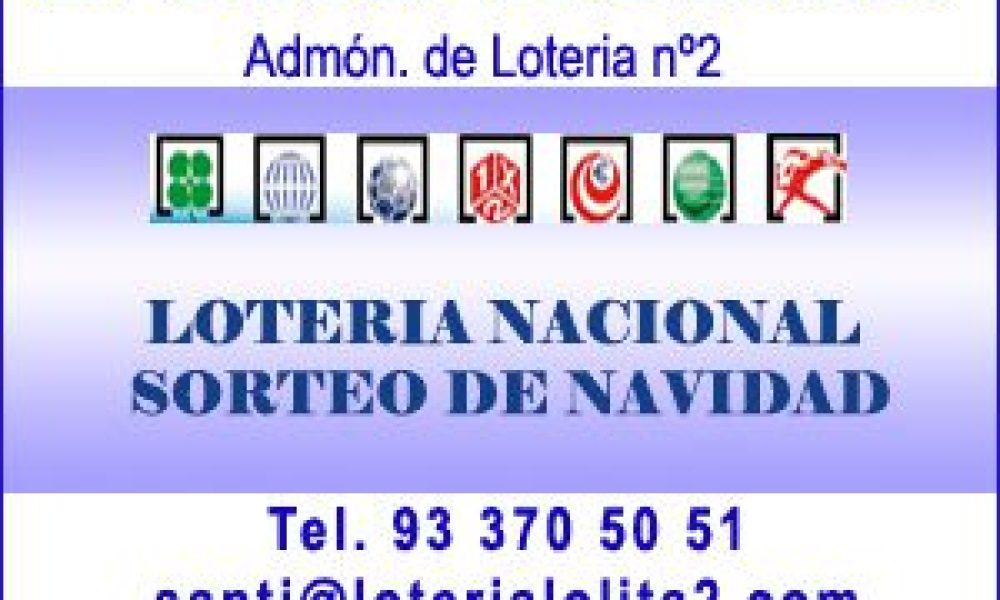 Lotería Doña Lolita el Prat de Llobregat