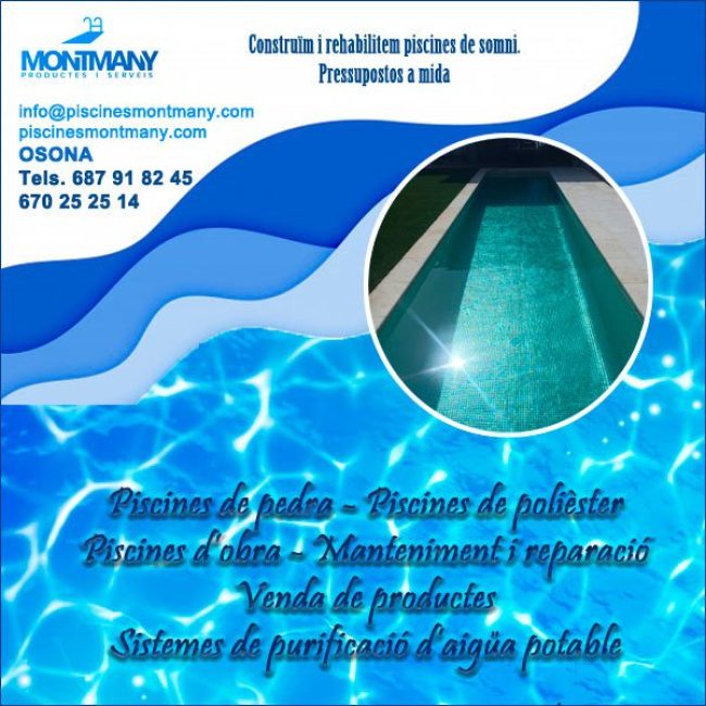 Reparació i Construcció de Piscines a Osona