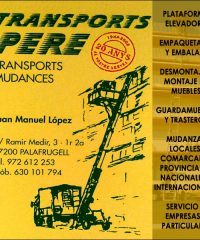 Mudances Pere Palafrugell