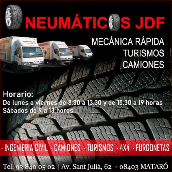 Granollers Taller Mecánica Rápida Neumáticos JDF