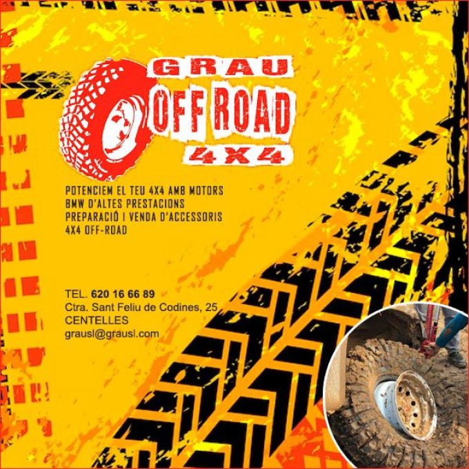 Centelles Offroad 4X4 Accessoris Mecànic Grau