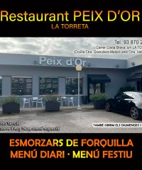 Restaurant Peix d’Or La Torreta Granollers