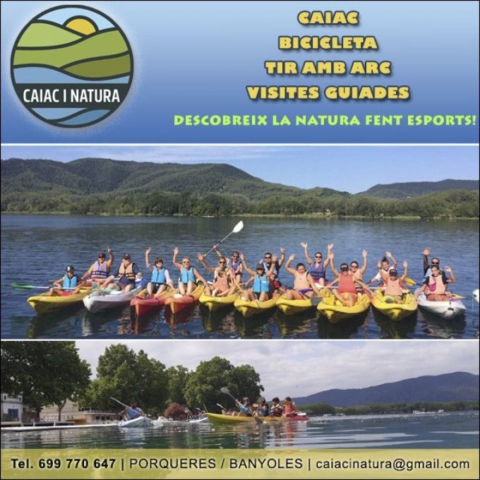 Banyoles Porqueres Bicicletes Caiac Natura