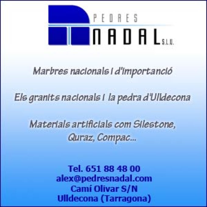 Pedres Marbres Nadal Ulldecona