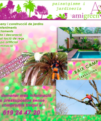 Tarragona Baix Camp Tala Poda Jardineria Arnigreen