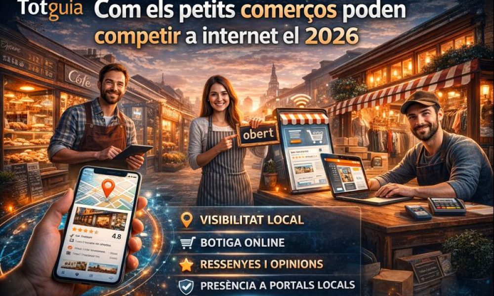 Com els petits comerços poden competir a internet el 2026