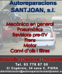 Piera Mecànic Autoreparacions Santjoan