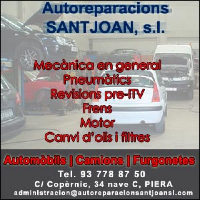 Piera Mecànic Autoreparacions Santjoan