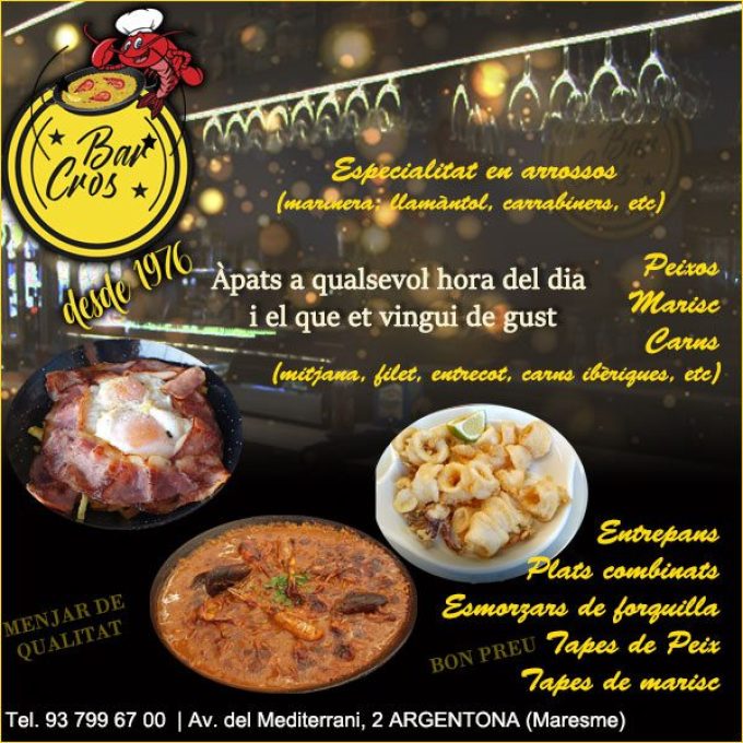 Argentona Tapes Restaurant Bar Cros