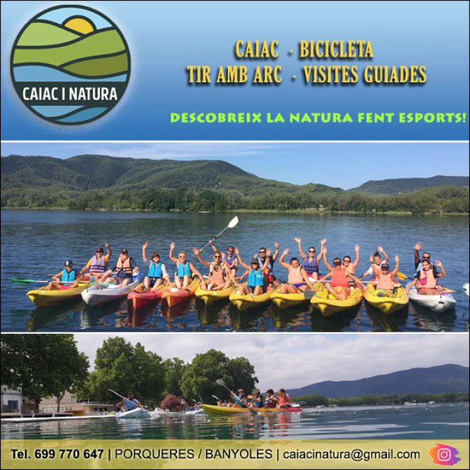 Banyoles Porqueres Bicicletes Caiac Natura