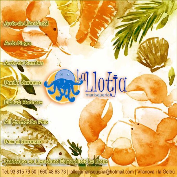Garraf Vilanova Geltrú La Llotja Marisqueria