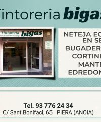 Piera Tintoreria Bugaderia Bigas