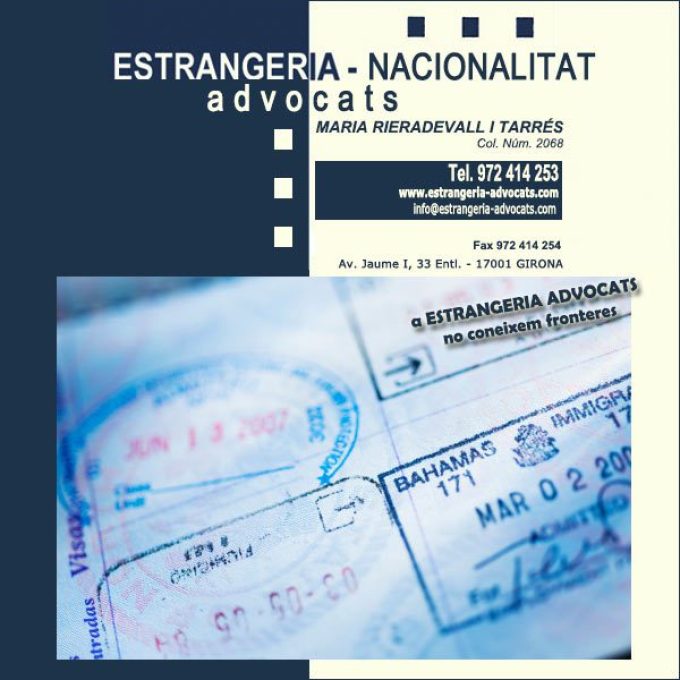 Girona Especialistes Nacionalitat Estrangeria Advocats