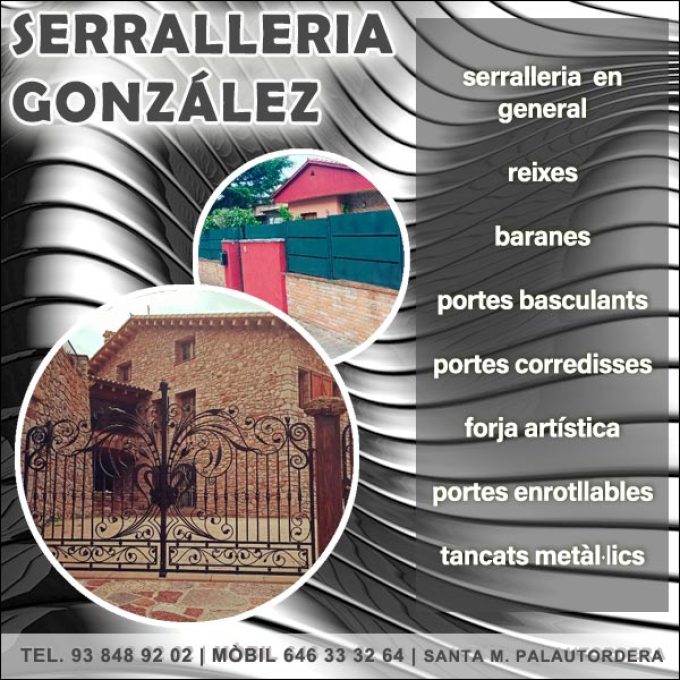 Palautordera Montseny Serralleria González