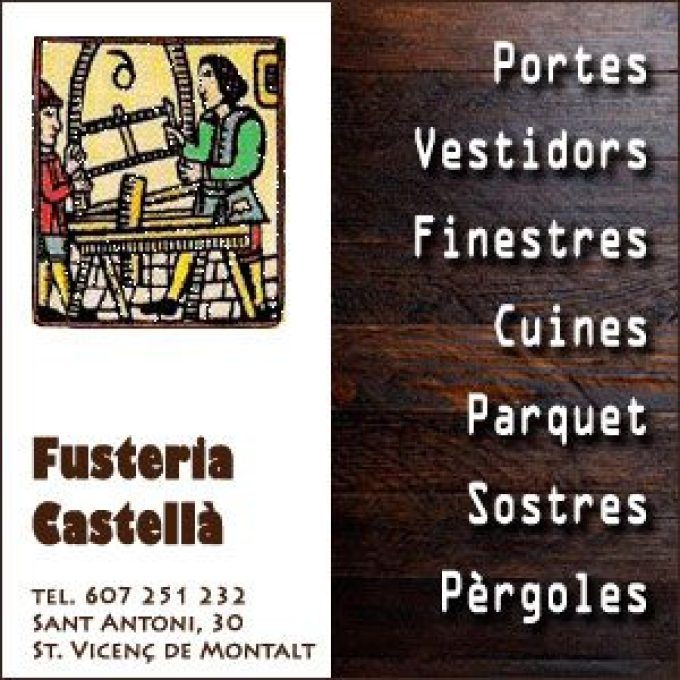 Fusteria Castellà Sant Vicenç de Montalt