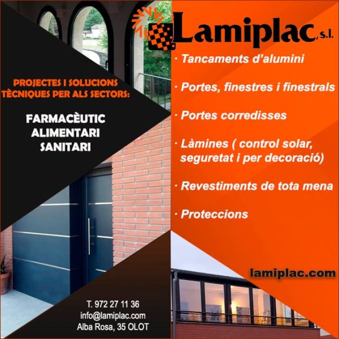 Olot Alumini Portes Finestres Tancaments Lamiplac