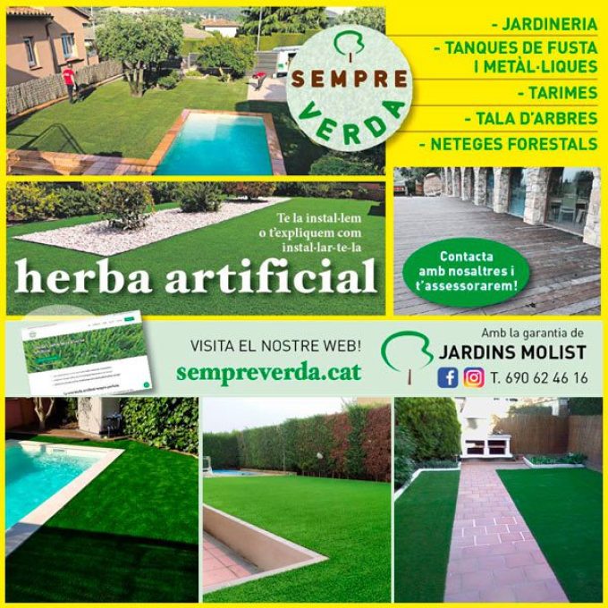 Centelles Osona Gespa Artificial Jardiner Sempre Verda