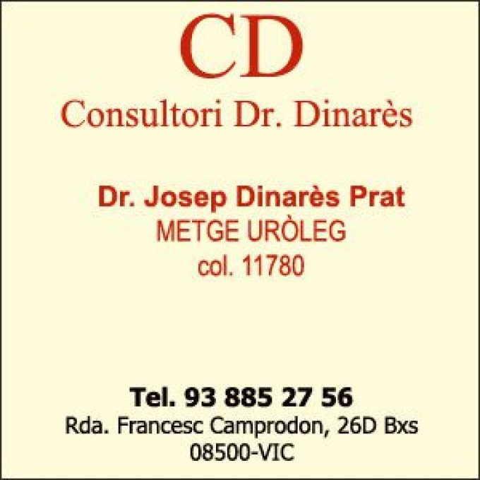Consultori Dinarès Urologia Vic